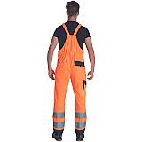 Výstražné kalhoty s laclem MAX NEO HV, oranžová