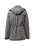 Prodloužená zimní softshellová bunda Payper NORDET, kouřová