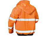 Zimní reflexní pilotka 2 v 1 TOM, oranžová