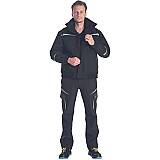 Zimní bunda pilotka EMERTON STR, černá