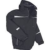 Zimní bunda pilotka EMERTON STR, černá