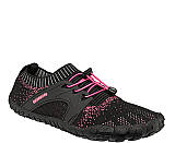 Lehká treková obuv BNN BOSKY PINK BAREFOOT, černá/růžová