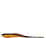 Vkládací stélka do obuvi ORTHOCOMFORT ESD Medium Mid Insole, černo-oranžová