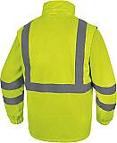 Reflexní nepromokavá bunda SPEED, žlutá/nám. modrá