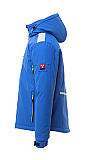 Nylonová prodloužená bunda Payper STREAM PAD, královská modrá