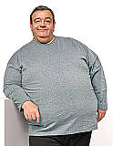 Nadměrné triko s dlouhým rukávem Unisex Tee, 4XL-15XL, různé barvy