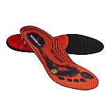 Vkládací stélka do obuvi ORTHOCOMFORT ESD Strong High Insole, černo-červená