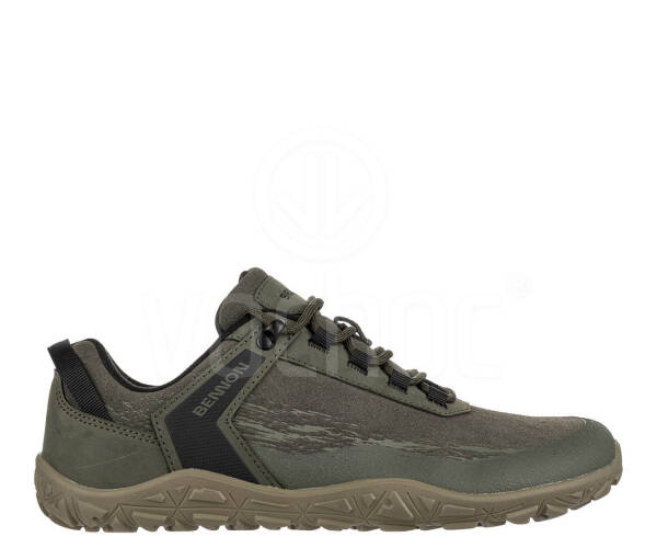 Lehká treková obuv BNN BAREFOOT OUTDOOR KHAKI, khaki