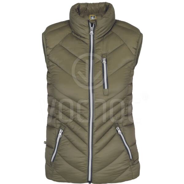 Dámská zateplená vesta L-SURE SYLVIA LADY, olivová