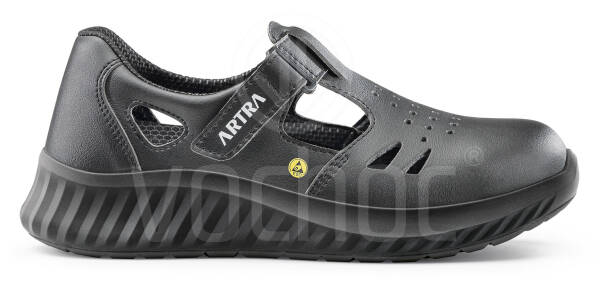 Pracovní sandál Artra ARMEN O1 ESD, černý