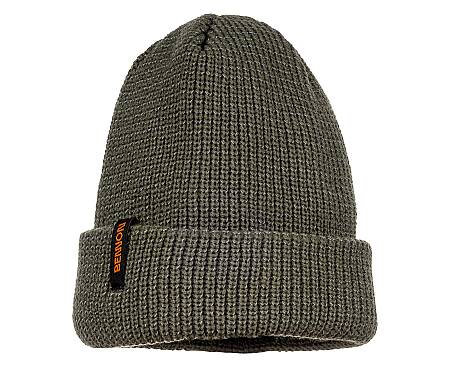 Zimní reflexní pletená čepice Bennon REFLECTOS, zelená