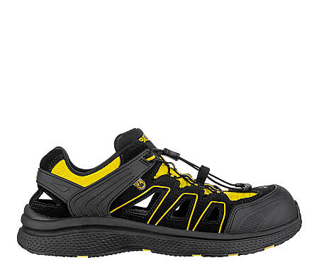 Bezpečnostní sandál BennonBOMBIS S1 ESD NM 4WIDE, non-metallic