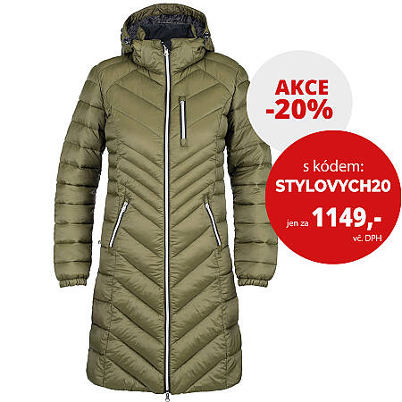 Dámský kabát L-SURE SYLVIA LADY, olivová