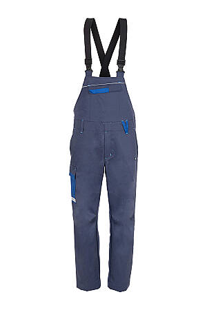 Nehořlavé pracovní svářečské kalhoty s laclem GOODPRO KATKA STRAIGHT, navy