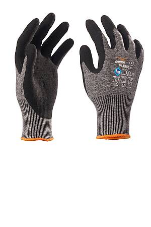 Protiřezné rukavice Payper PATROL 6, šedo-černé