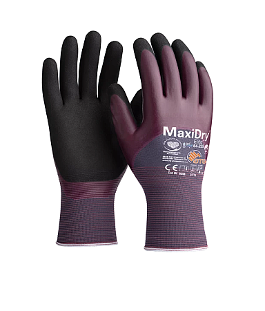 Máčené rukavice ATG MaxiDry Elite, 3/4 máčené