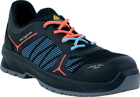 Bezpečnostní polobotka CAMPIONE S1PS SR, černá/modrá